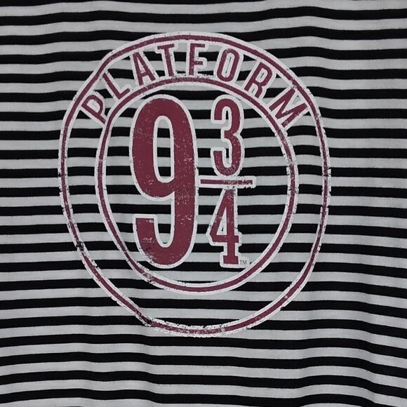 Harry Potter | “Platform 9 and 3/4” Striped Tee | XS - Picture 3 of 6